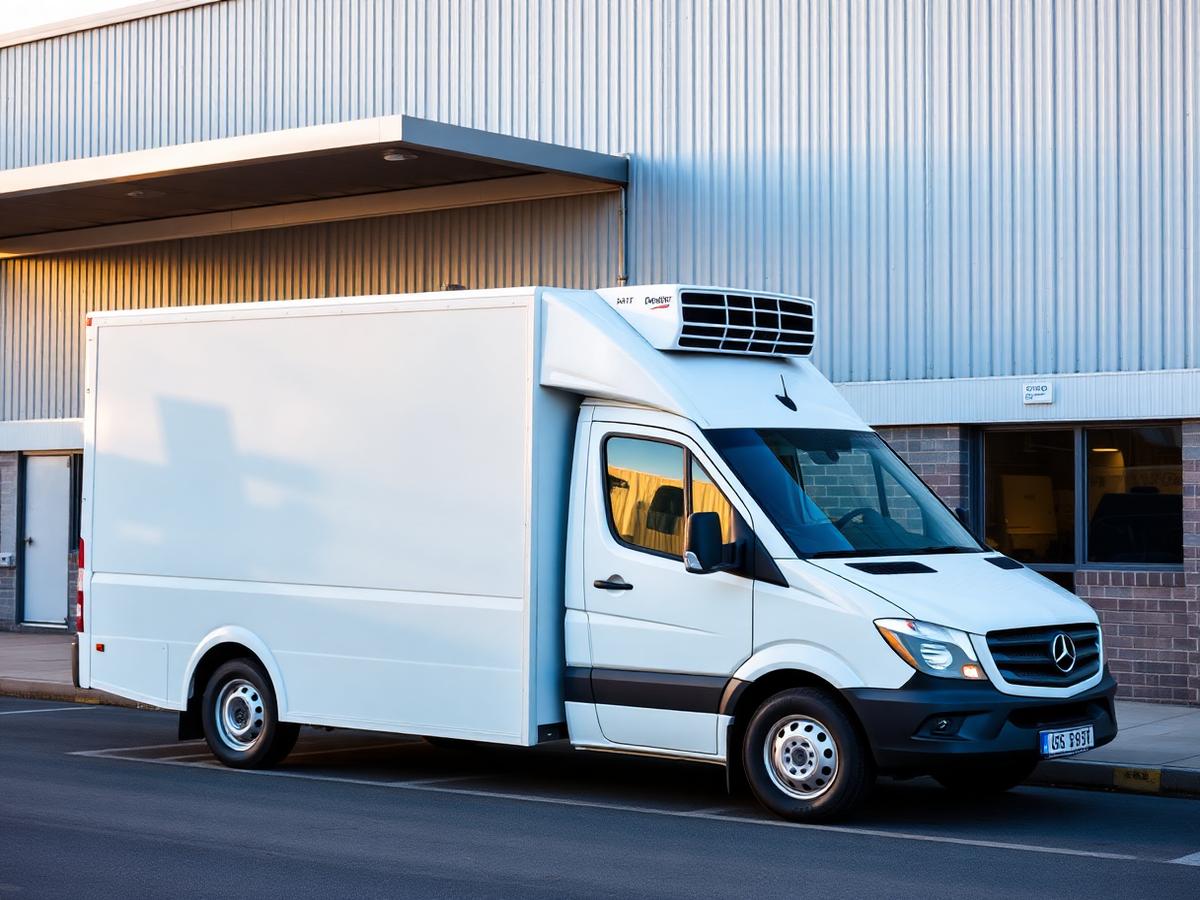 LN Milk Dairy bulk supply refrigerated distribution vehicle